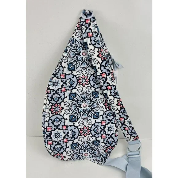 NWT Vera Bradley Essential Sling Backpack Lisbon Medallion NWT - Picture 2 of 9